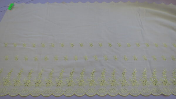 Broderiipits, helekollane 290mm, 1m