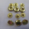 Väike kuldne trukk 8mm, 10tk.