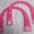 Plastikust kotisangad roosa 180X120mm, 2tk.